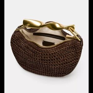 Zara Woven Mini Bag NWT